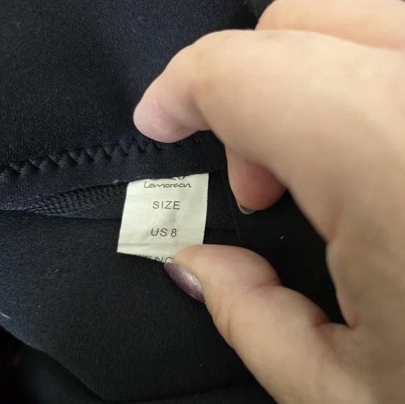 Lemorecn Fullsuit wet suit youth size 8 Red and black premium neoprene 2mm - Picture 5 of 5